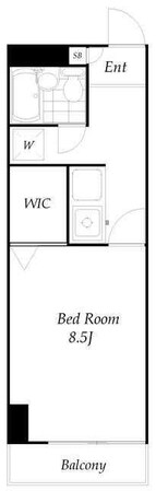 レジデンス106の物件間取画像